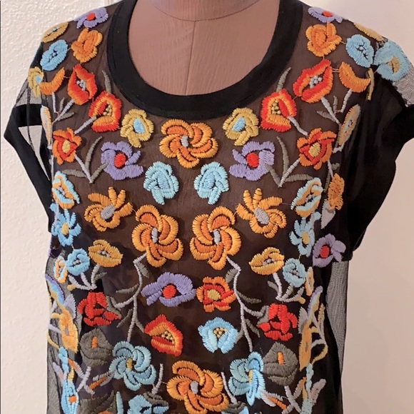 BIYA JOHNNY WAS see through in front dress - Picture 1 of 7